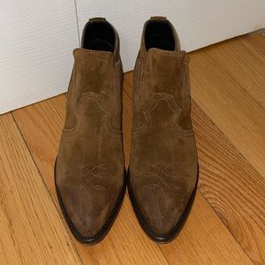 All Saints Weiz Suede Boots